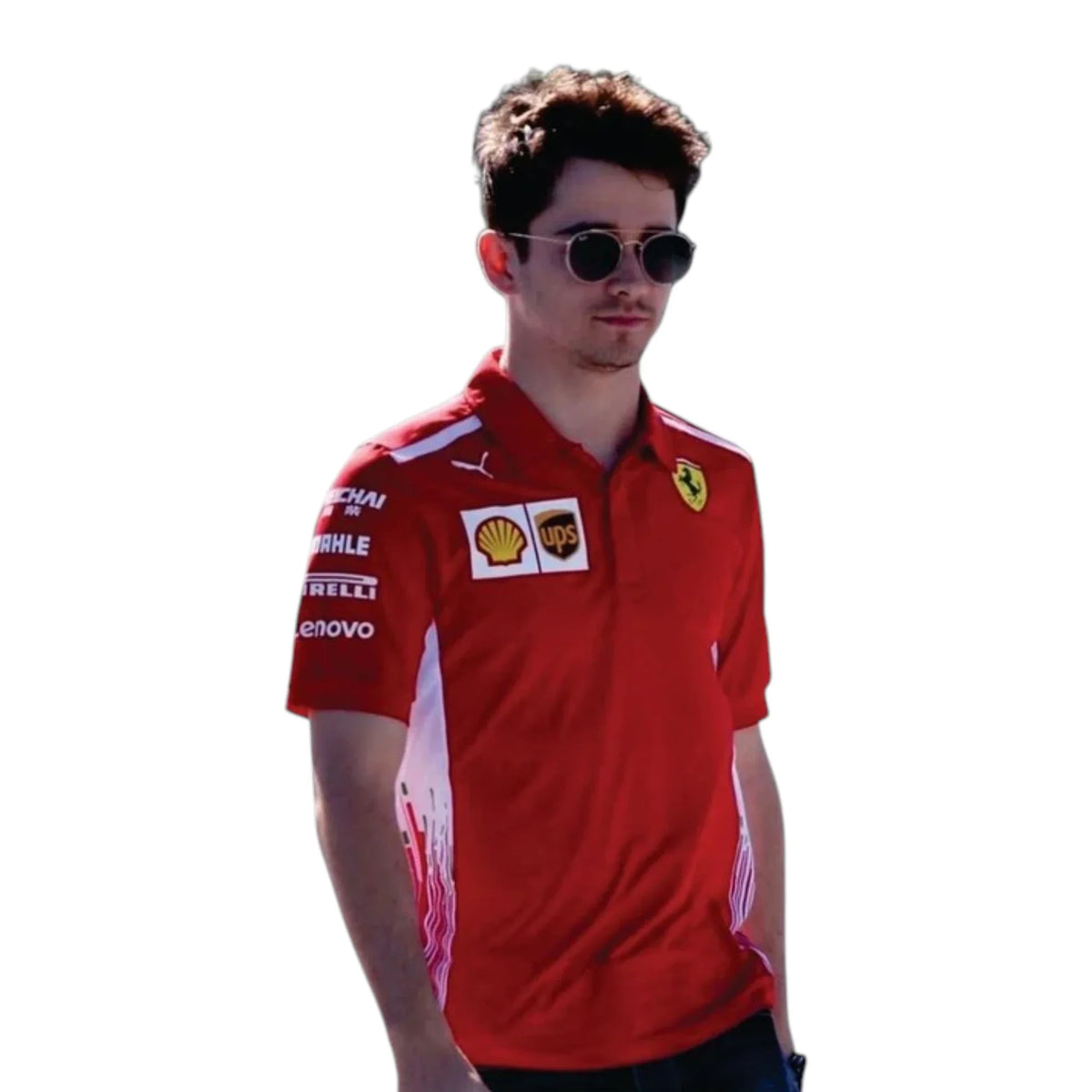 2021 Ferrari F1 Polo Shirt - HH Racewears image 2