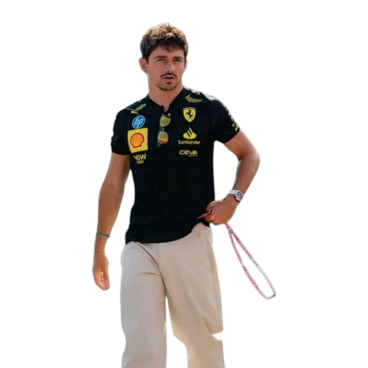 2024 Ferrari Monza GP F1 Racing T-Shirt - HH Racewears image 3