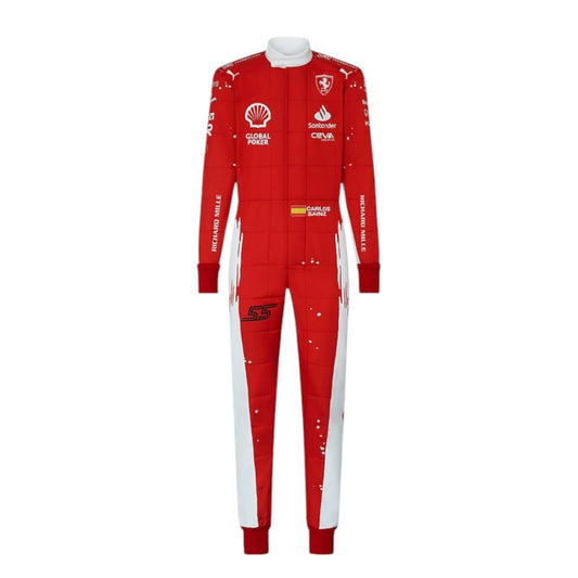 Carlos Sainz 2023 Ferrari (Las Vegas GP Special Edition) F1 Race Suit - HH Racewears image 2