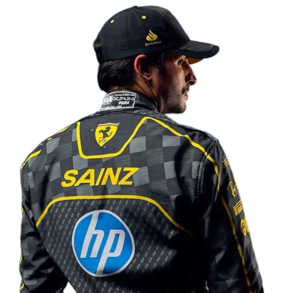 Carlos Sainz 2024 Ferrari Monza GP F1 Race Suit - HH Racewears image 2