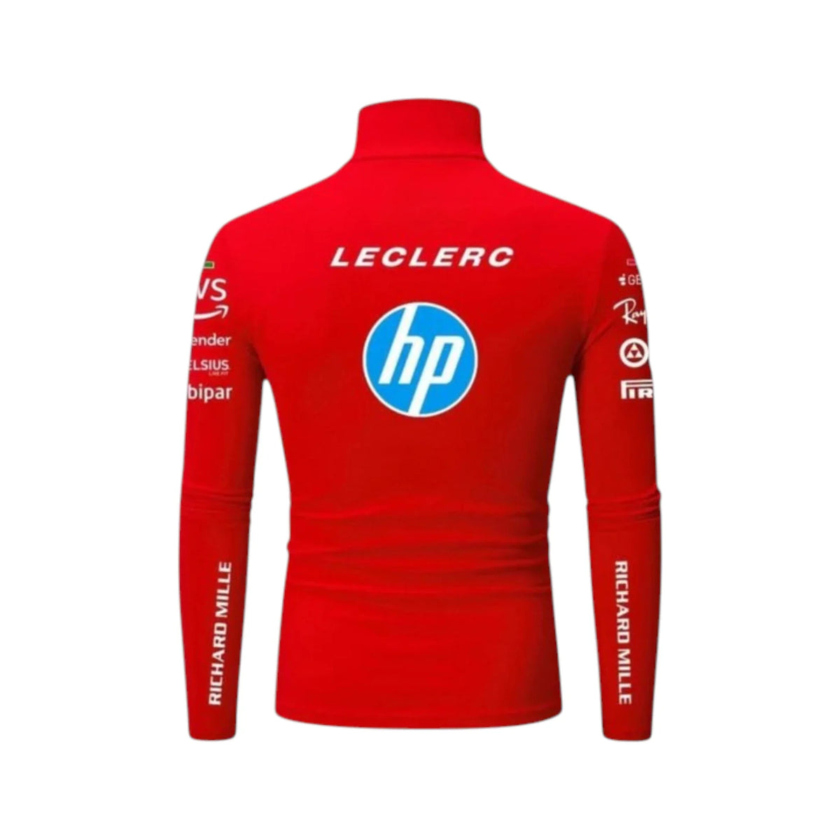 Charles Leclerc 2025 Ferrari F1 Undershirt (Red) - HH Racewears image 2