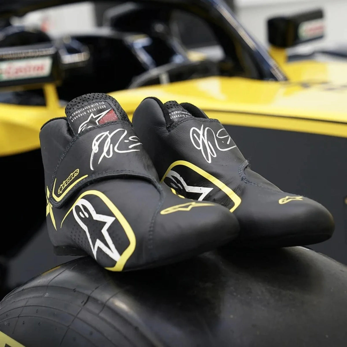 Daniel Ricciardo 2019 Renault F1 Racing Shoes - HH Racewears image 4