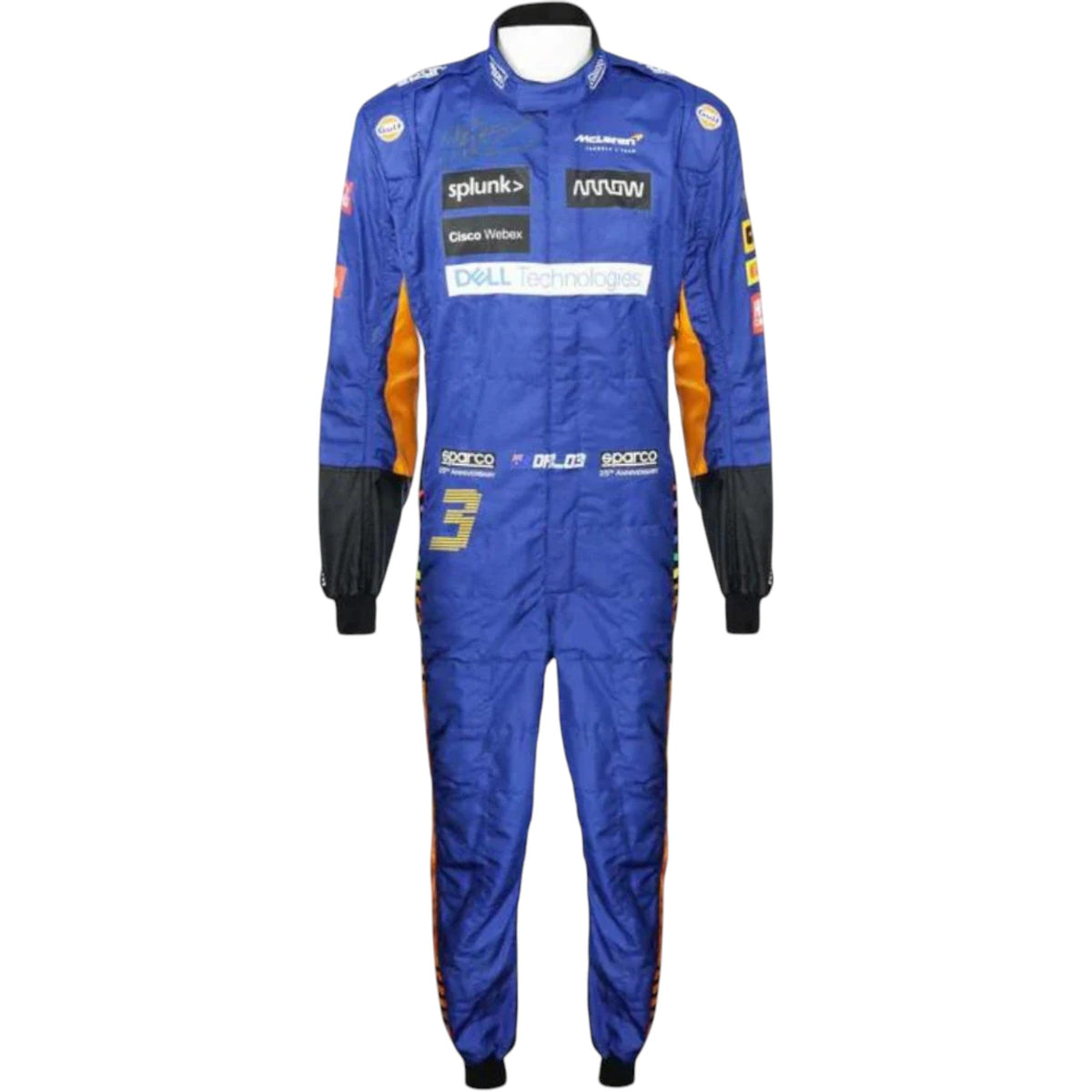 Daniel Ricciardo 2021 Mclaren F1 Race Suit - HH Racewears image 1