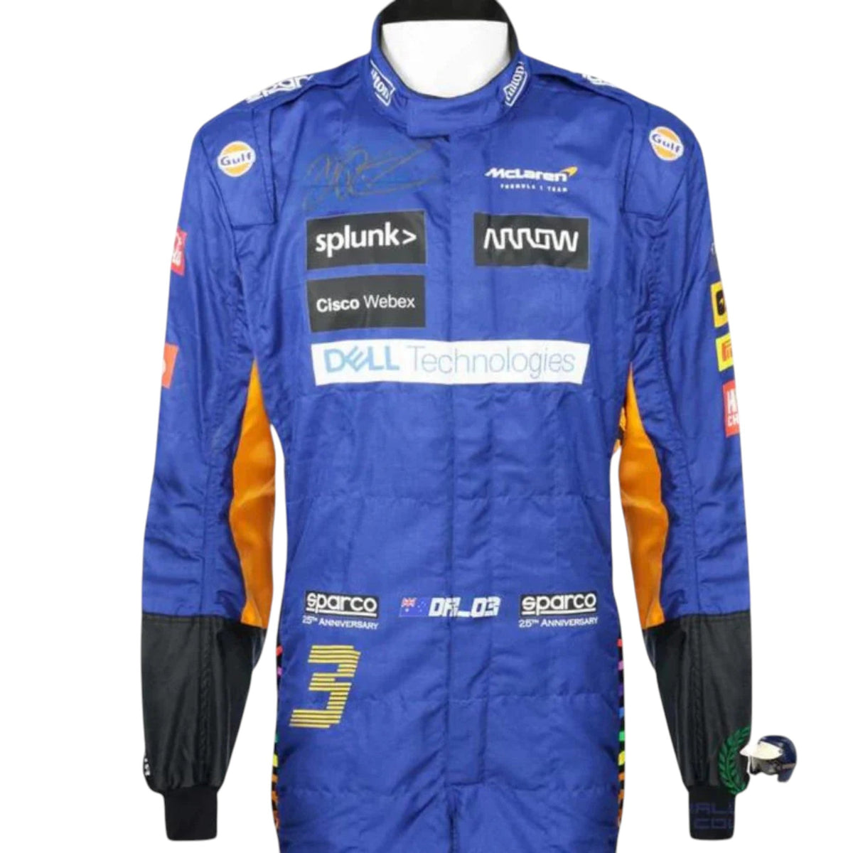 Daniel Ricciardo 2021 Mclaren F1 Race Suit - HH Racewears image 2