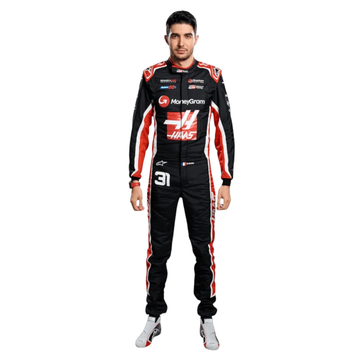 Esteban Ocon 2025 Haas F1 Race Suit - HH Racewears image 5