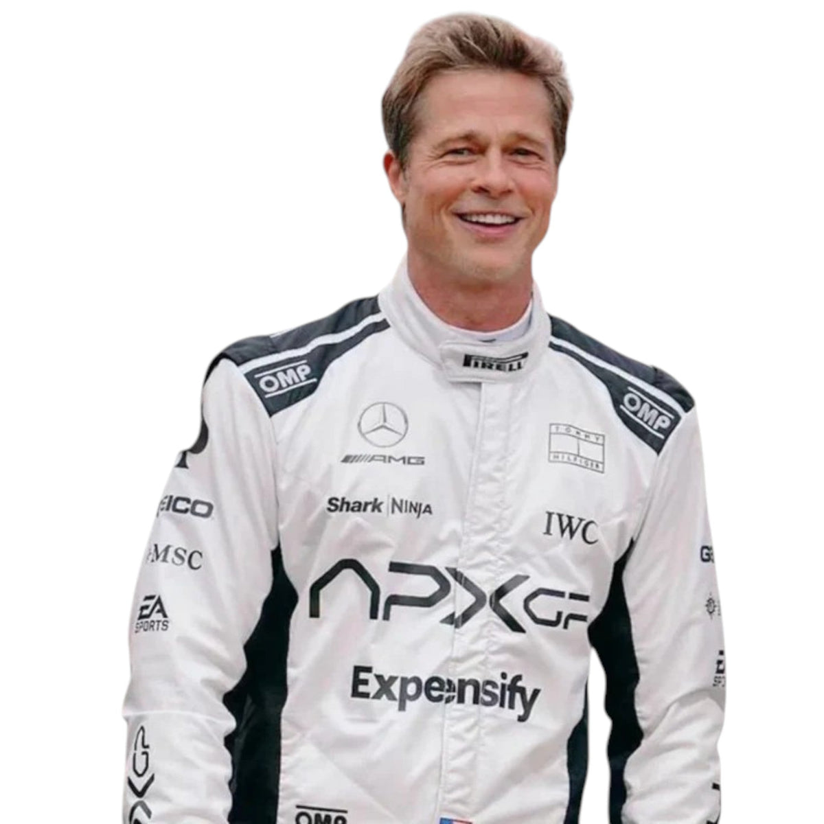 F1 Movie Sony Hayes (Brad Pitt) 2025 F1 Race Suit - HH Racewears image 1