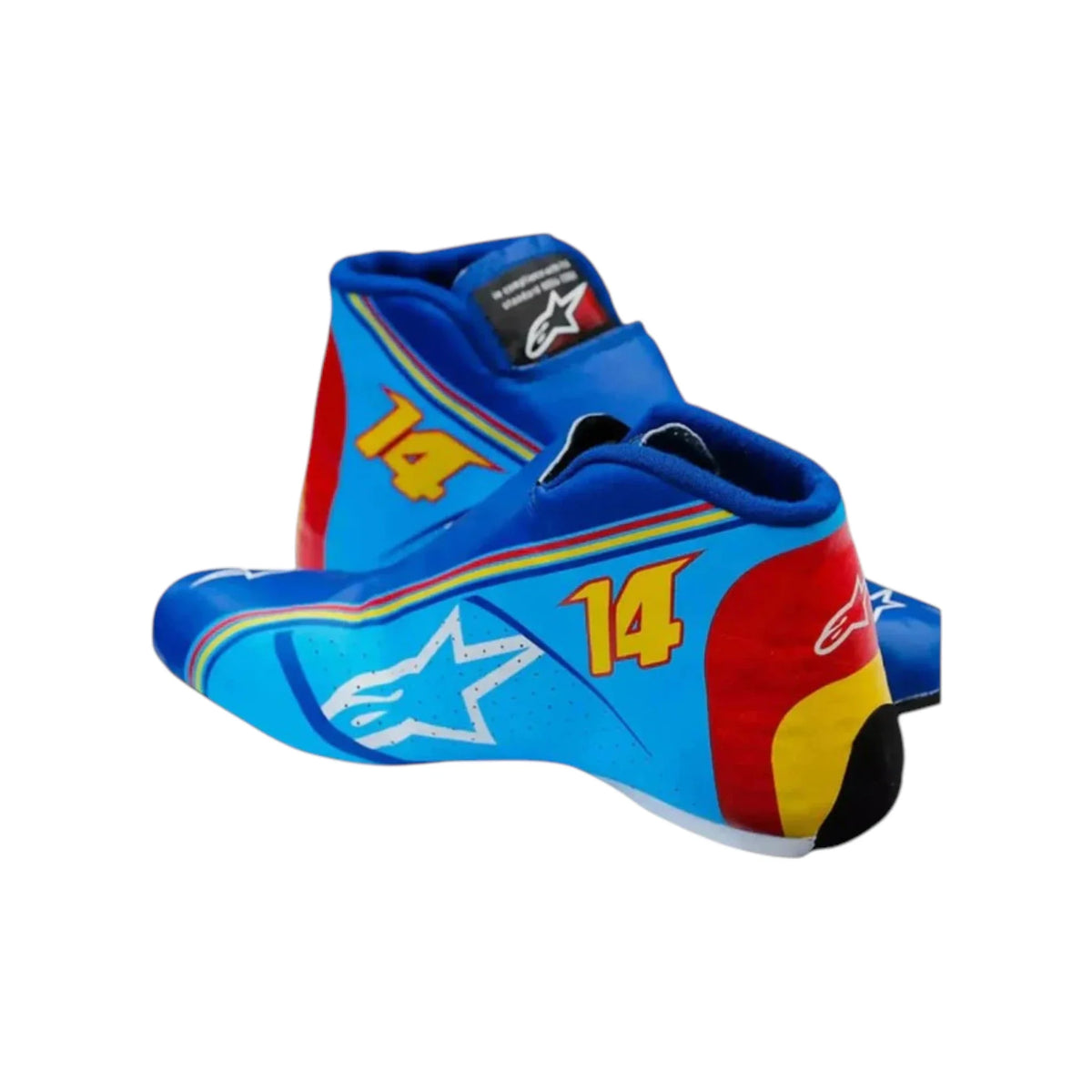 Fernando Alonso 2018 Mclaren 300GP Round 7 F1 Racing Shoes - HH Racewears image 1