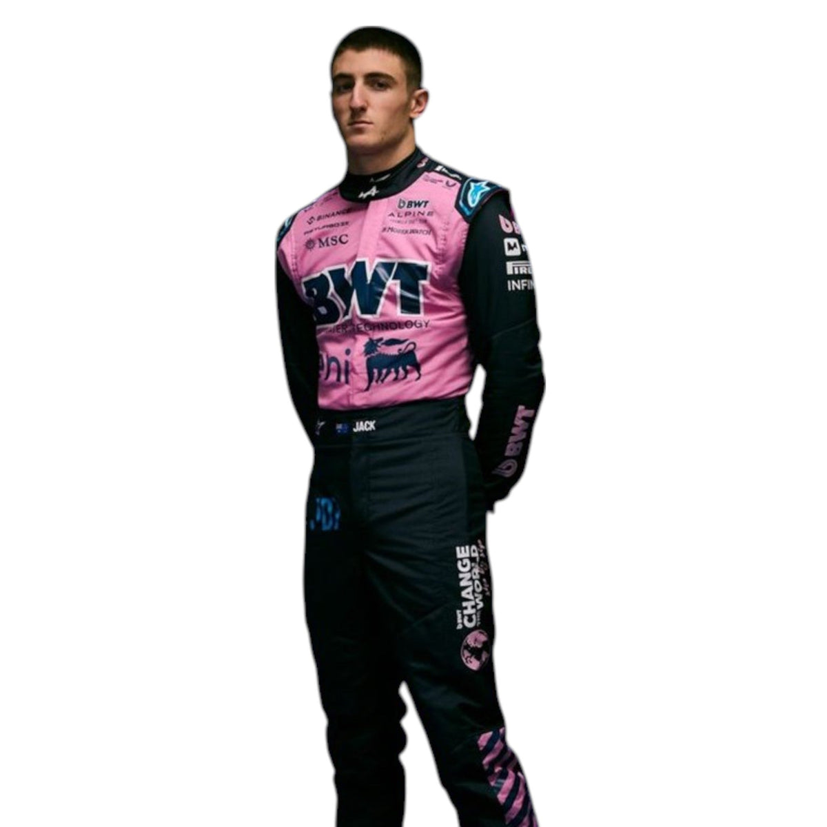 Jack Doohan BWT Alpine 2025 F1 Race Suit - HH Racewears image 3