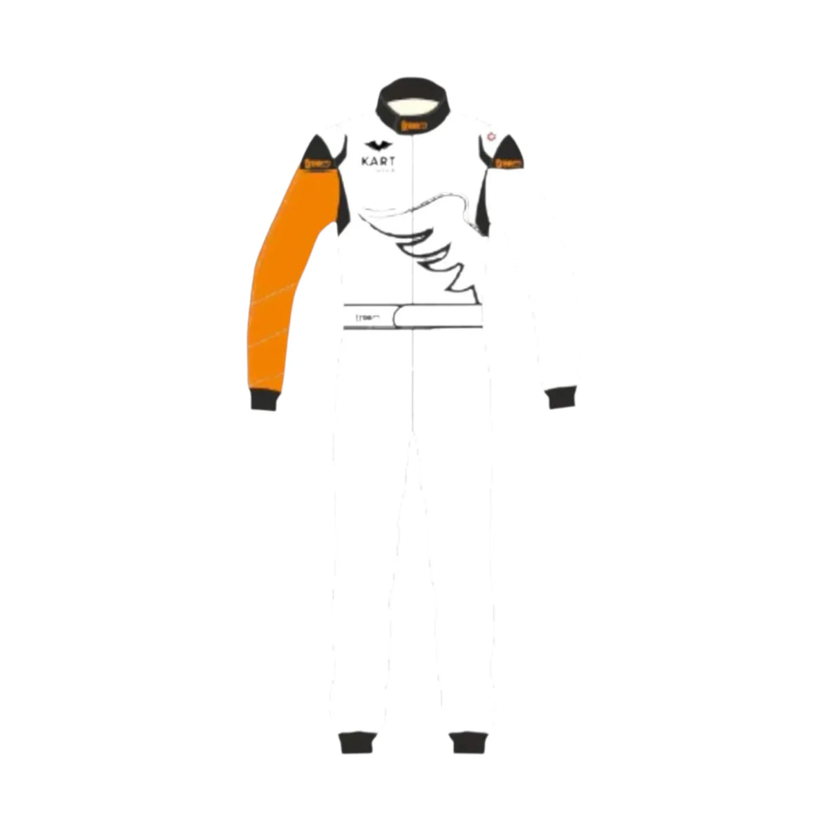 Kart Republic Asymmetric Go Kart Racing Suit - HH Racewears image 1