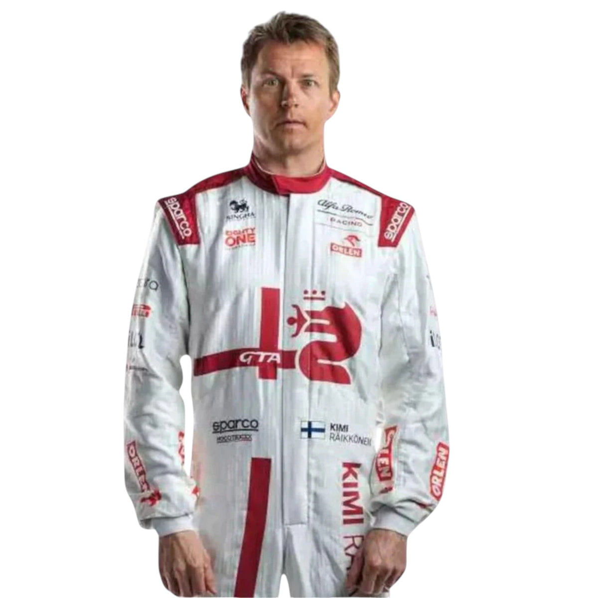 Kimi Räikkönen 2021 Alfa Romeo F1 Race Suit - HH Racewears image 4