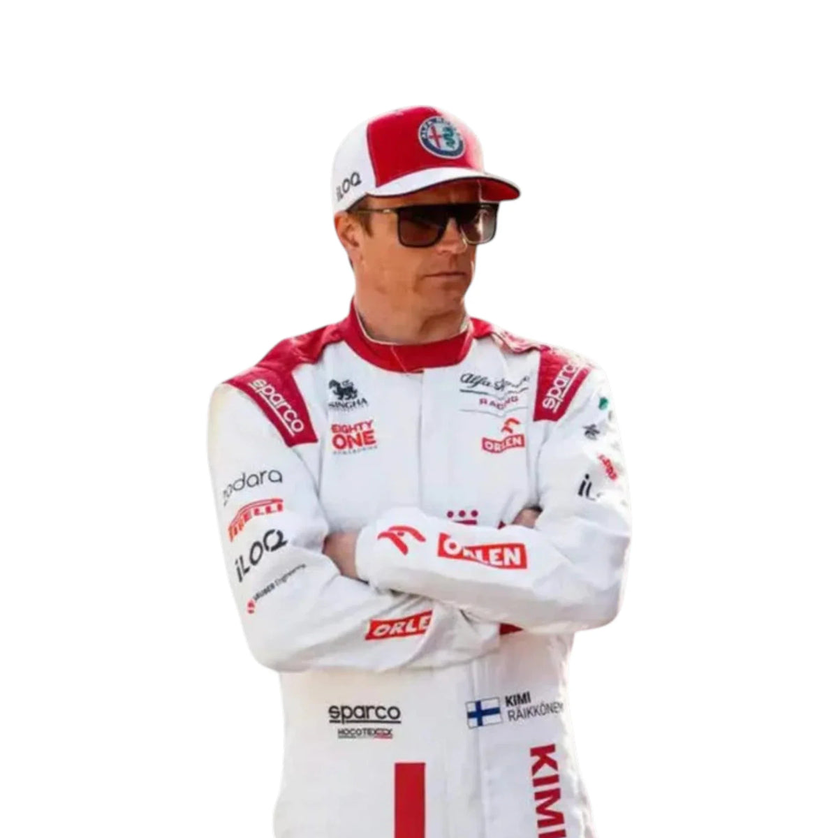 Kimi Räikkönen 2021 Alfa Romeo F1 Race Suit - HH Racewears image 7