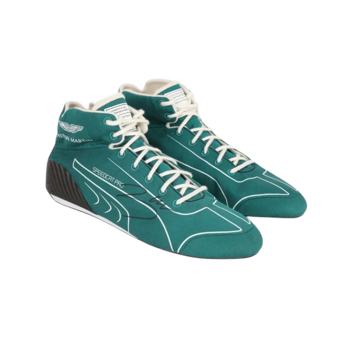 Lance Stroll 2022 Aston Martin Dutch GP F1 Racing Shoes - HH Racewears image 1