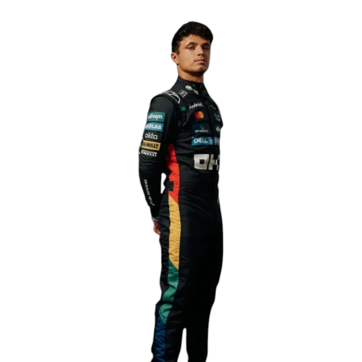 Lando Norris 2025 Mclaren Silverstone British GP F1 Race Suit - HH Racewears image 1