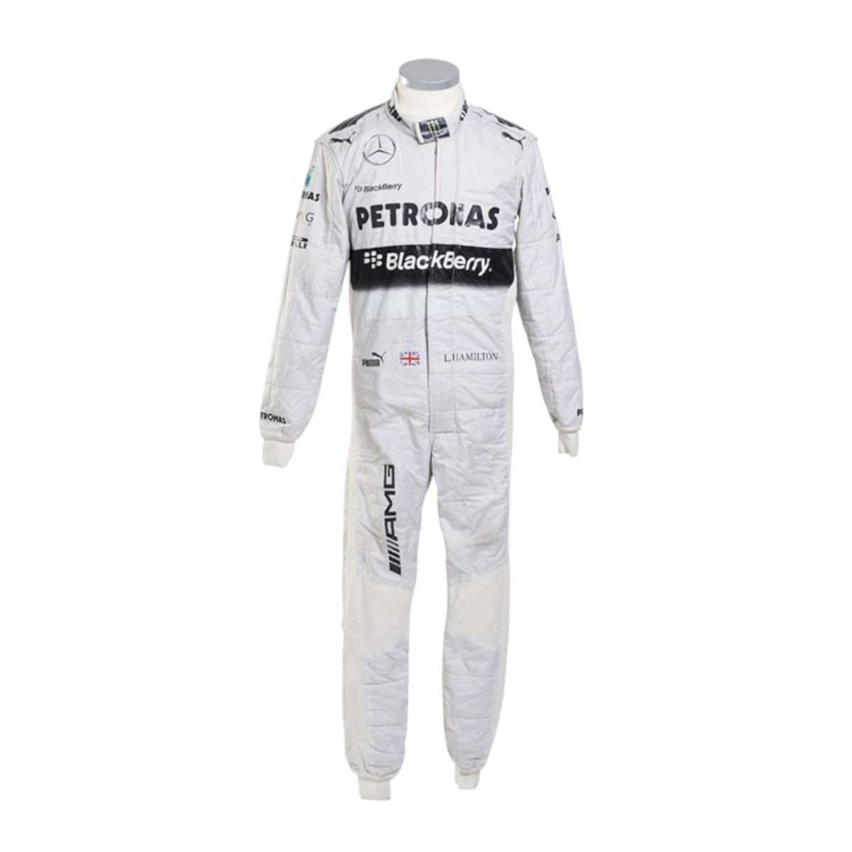 Lewis Hamilton 2014 Mercedes-AMG Petronas F1 Race Suit - HH Racewears image 2