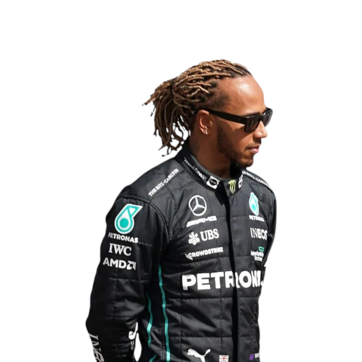 Lewis Hamilton 2022 Mercedes AMG Petronas F1 Race Suit - HH Racewears image 1