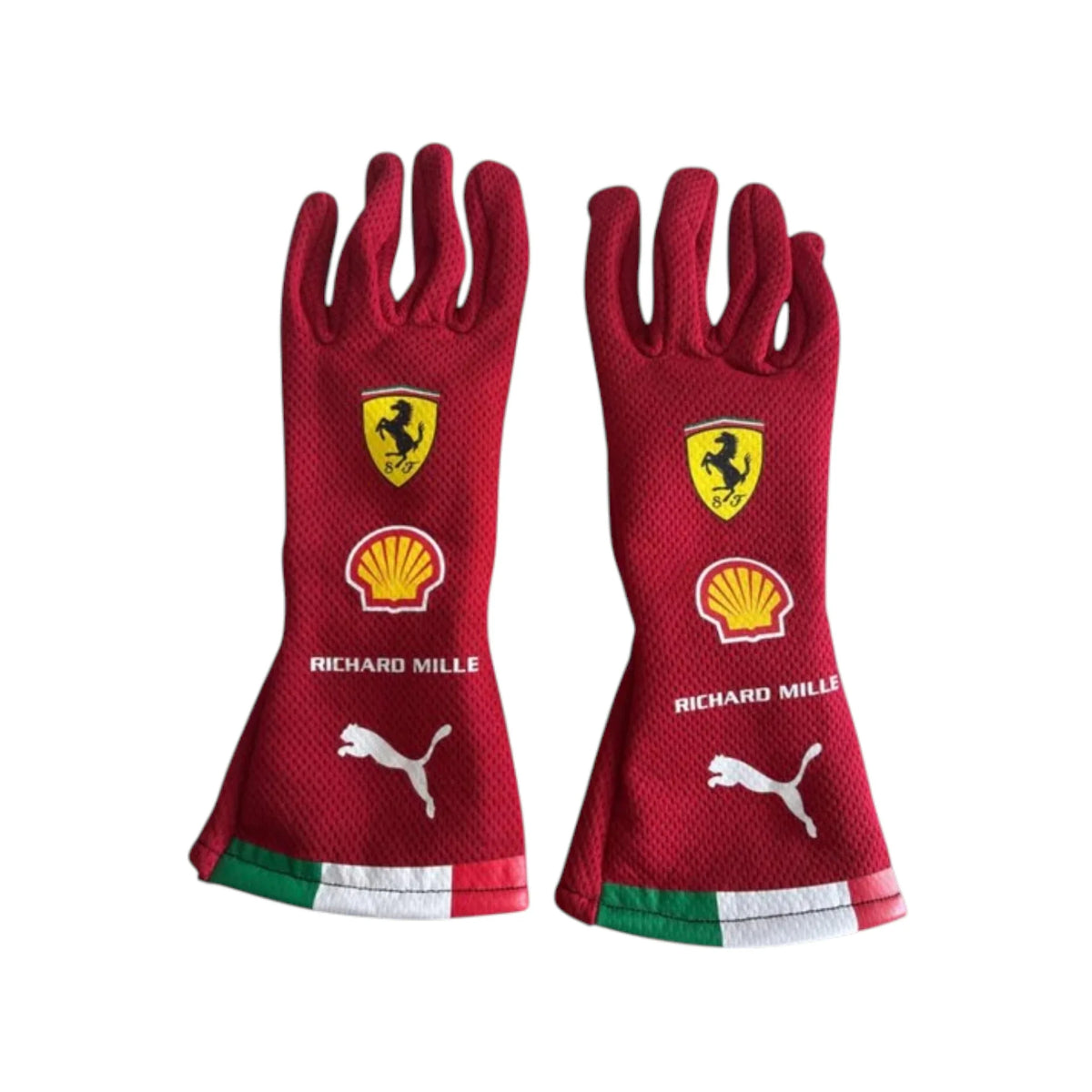 Lewis Hamilton 2026 Ferrari Monaco GP F1 Racing Gloves - HH Racewears image 1