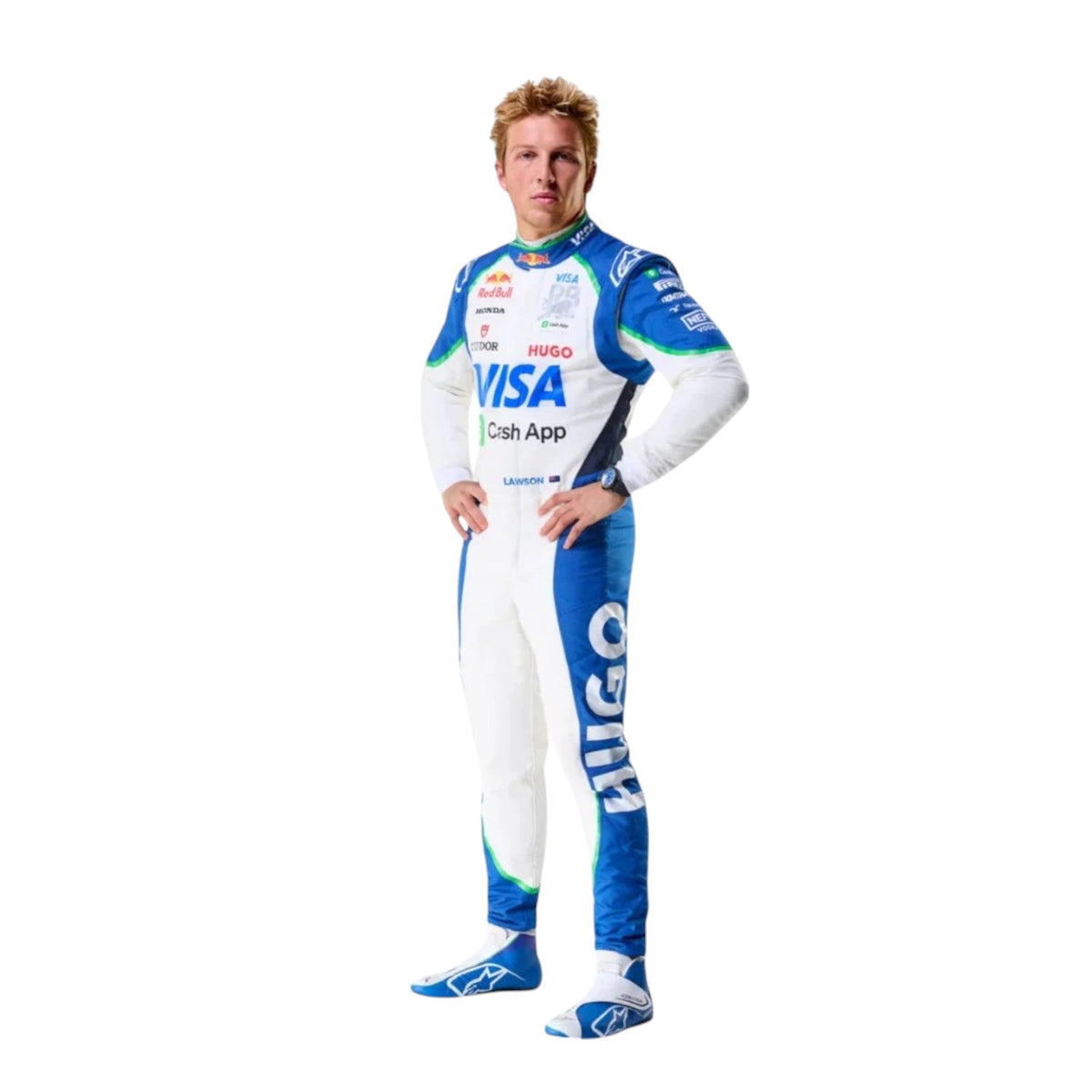 Liam Lawson 2025 Racing Bulls F1 Race Suit - HH Racewears image 4