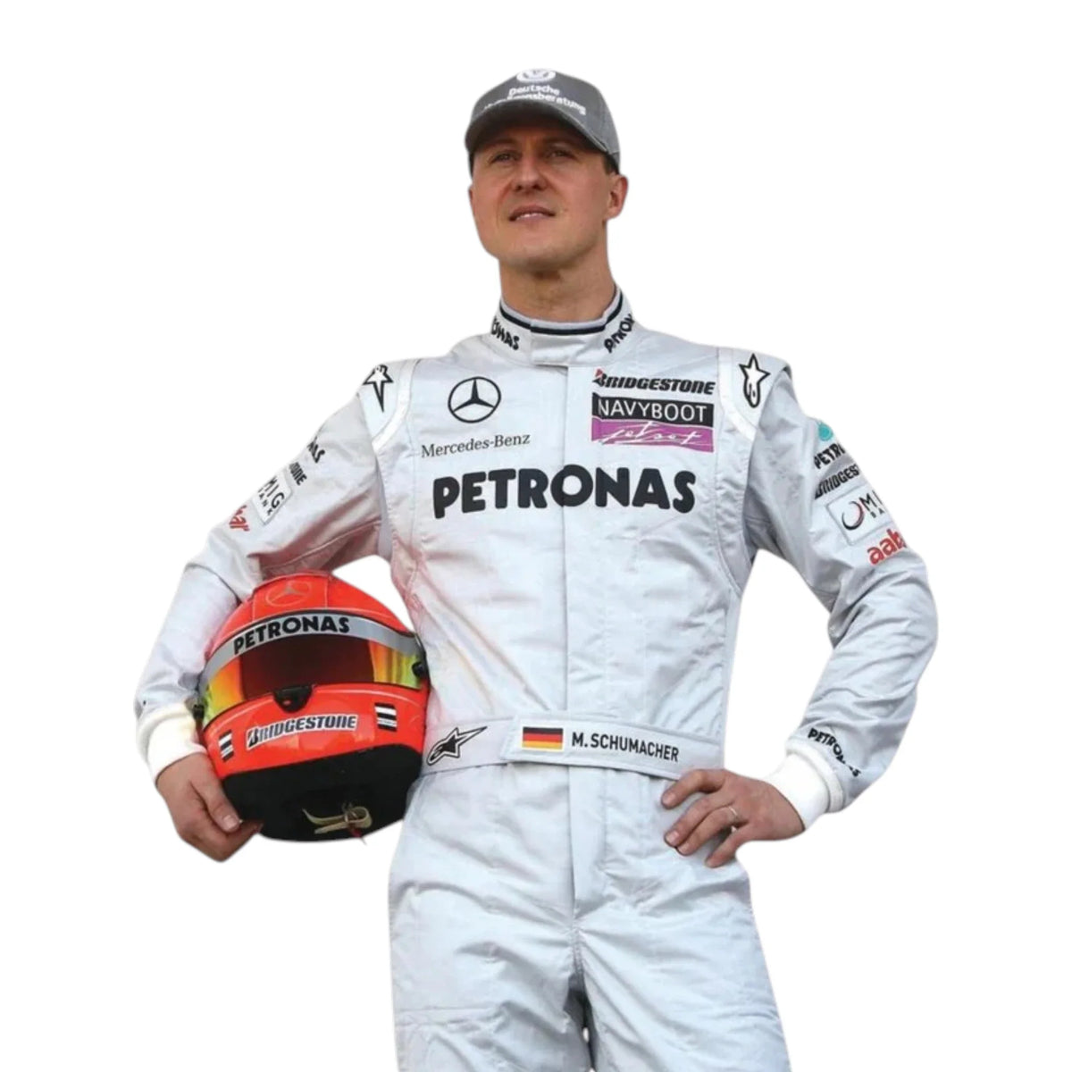 Michael Schumacher 2010 Mercedes-AMG Petronas F1 Racing Suit - HH Racewears image 6