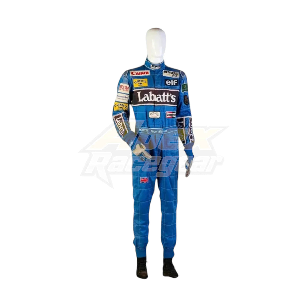 Nigel Mansell 1992 Williams F1 Racing Suit - HH Racewears image 1