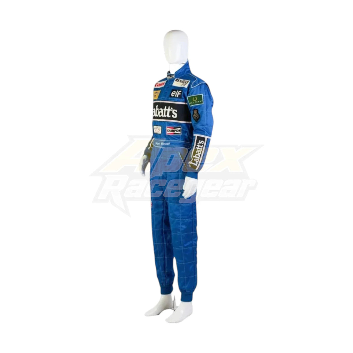Nigel Mansell 1992 Williams F1 Racing Suit - HH Racewears image 2
