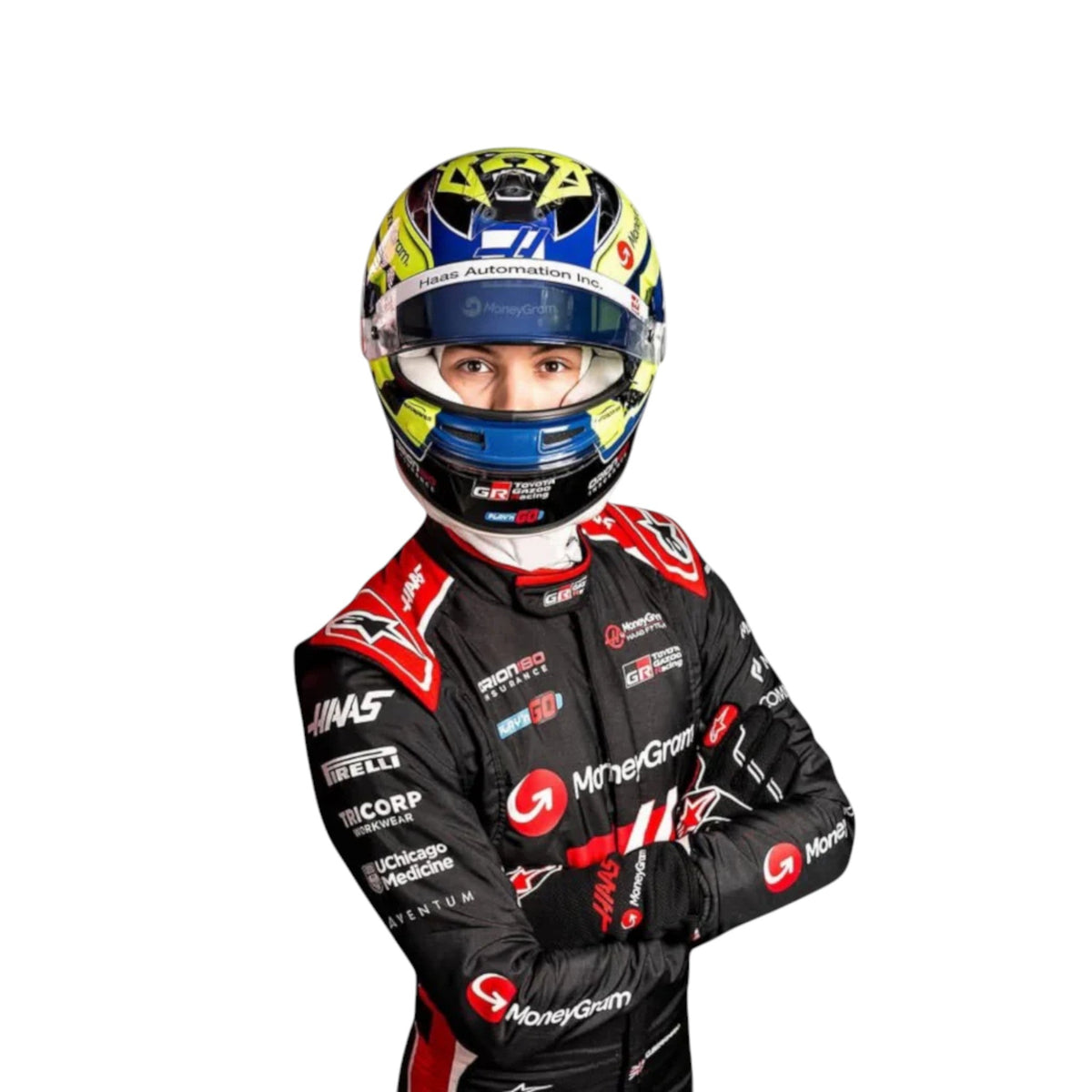 Oliver Bearman 2025 Haas F1 Race Suit - HH Racewears image 4