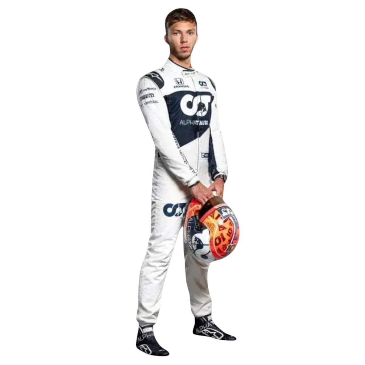 Pierre Gasly 2021 AlphaTauri F1 Race Suit - HH Racewears image 3