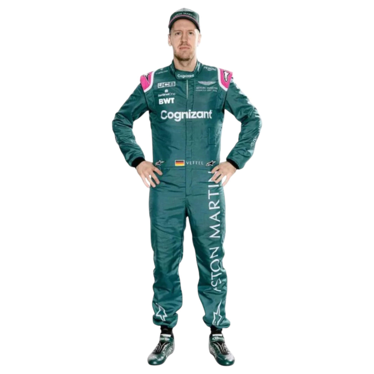 Sebastian Vettel 2021 Aston Martin F1 Race Suit - HH Racewears image 1