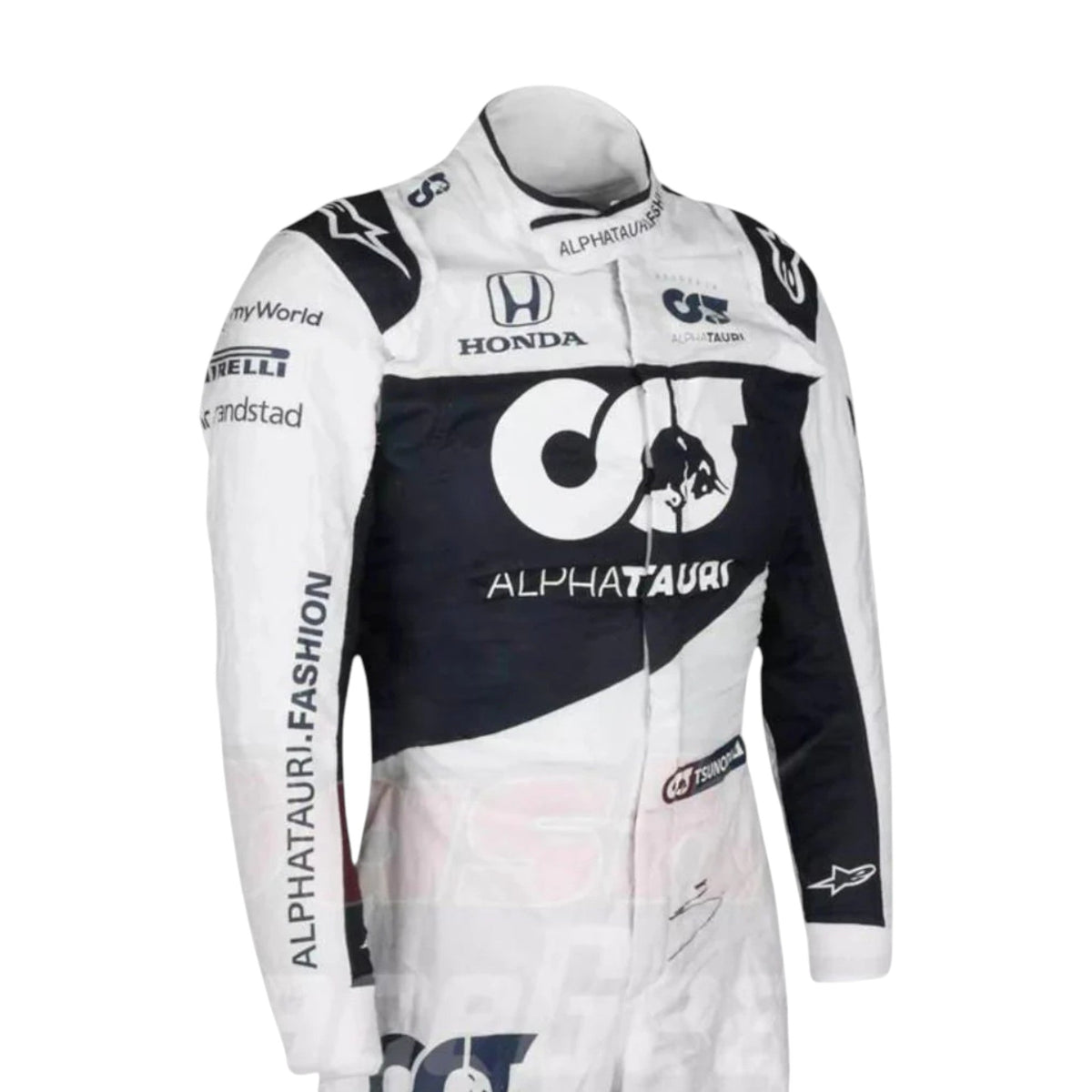 Yuki Tsunoda 2021 AlphaTauri F1 Race Suit - HH Racewears image 3