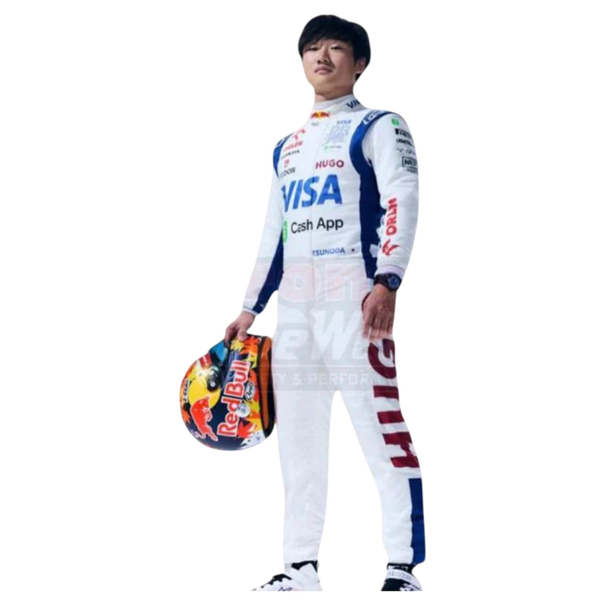 Yuki Tsunoda 2024 AlphaTauri F1 Race Suit - HH Racewears image 3