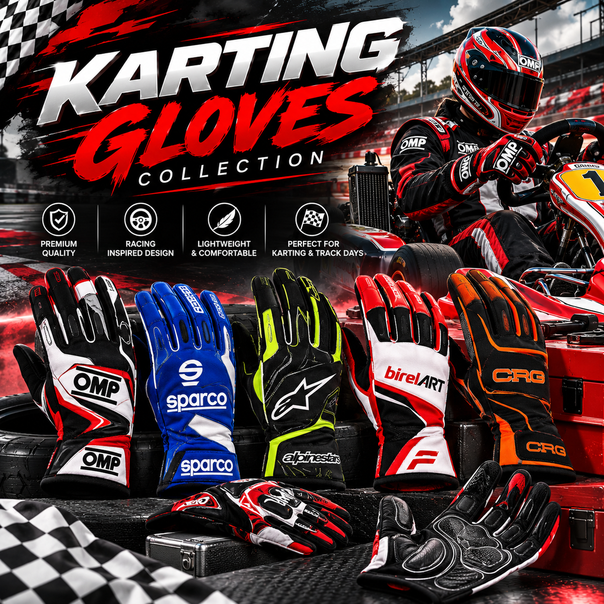 Karting Gloves