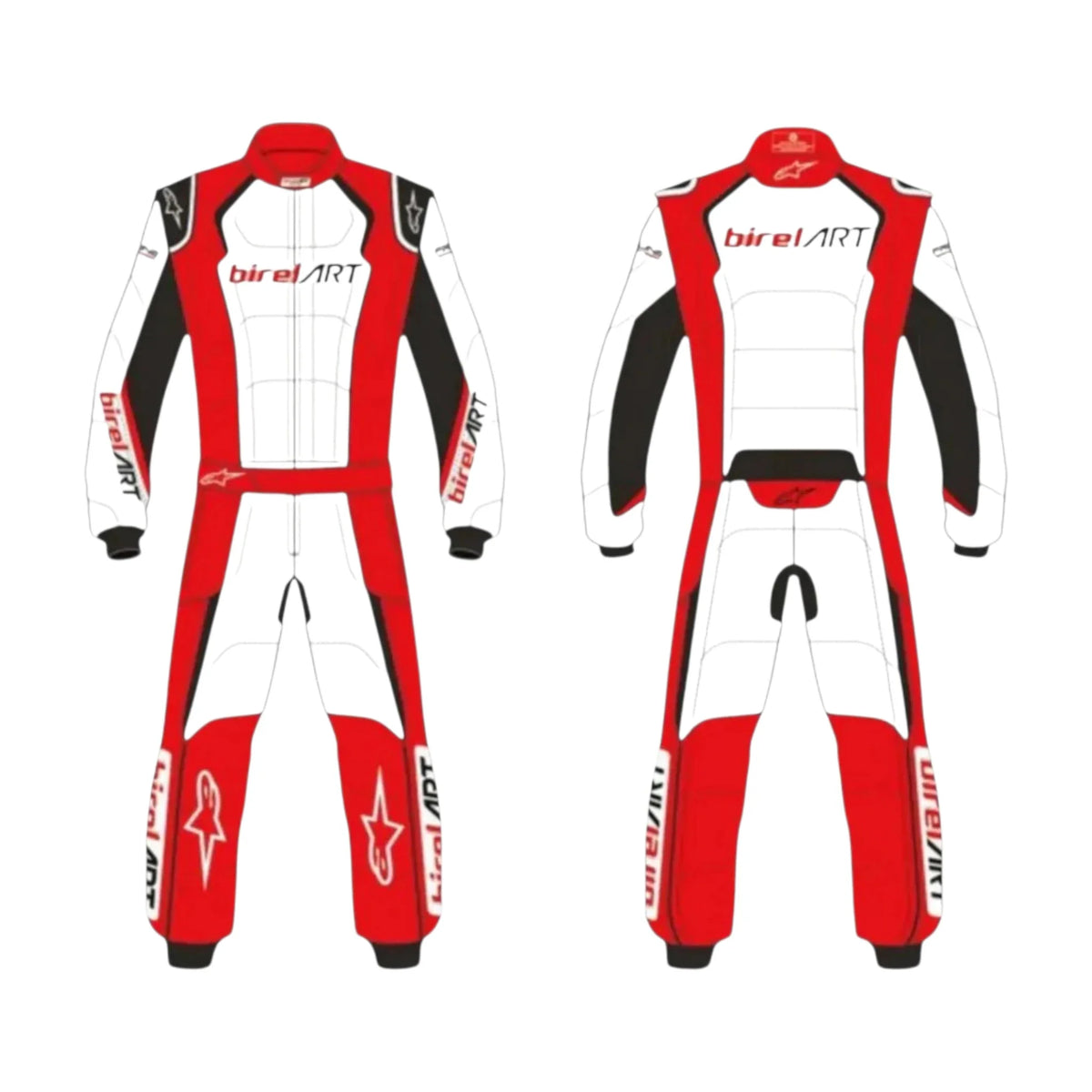 2018 Birel Art Go Kart Racing Suit - HH Racewears image 3