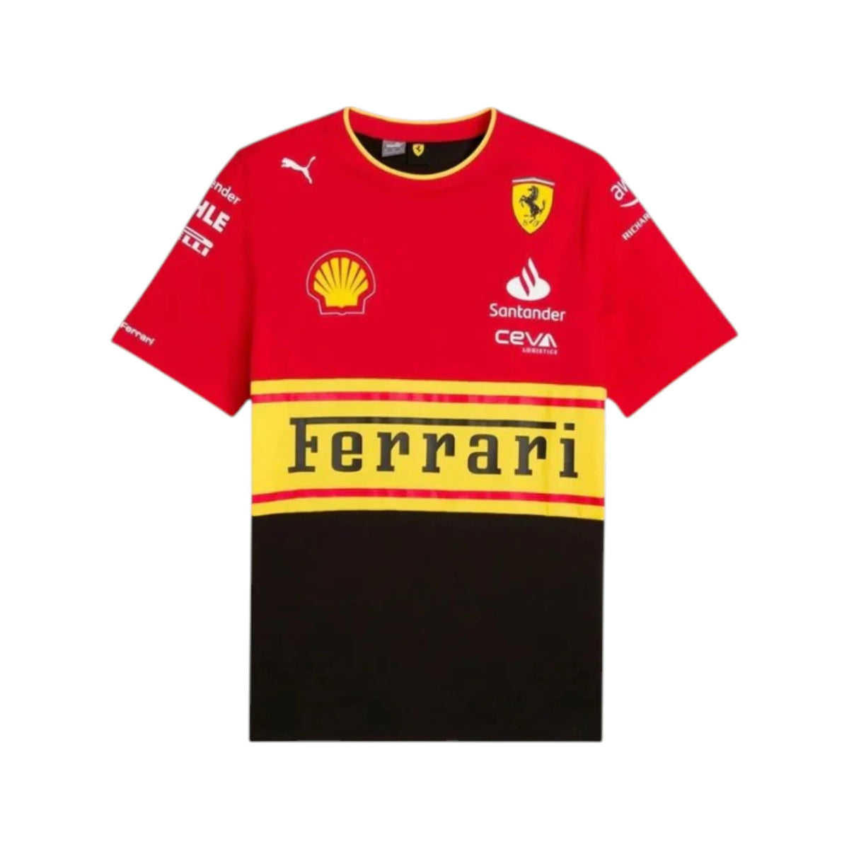2022 Ferrari Monza GP F1 Racing T-Shirt - HH Racewears image 1