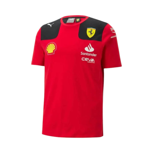 Carlos Sainz 2023 Ferrari F1 Racing Driver T-Shirt - HH Racewears image 1