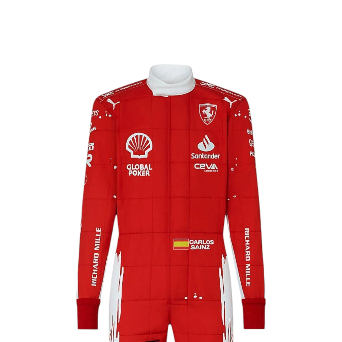 Carlos Sainz 2023 Ferrari (Las Vegas GP Special Edition) F1 Race Suit - HH Racewears image 1