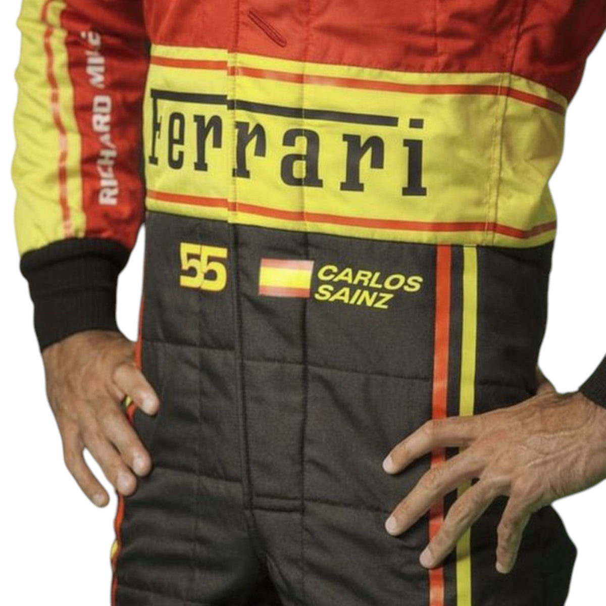 Carlos Sainz 2023 Ferrari Monza GP F1 Race Suit - HH Racewears image 3