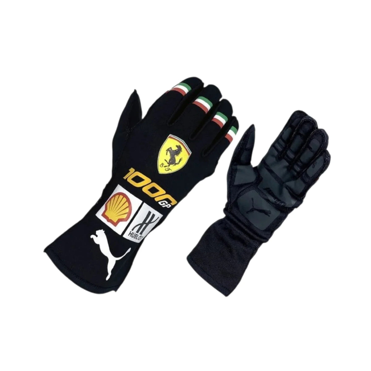 Charles Leclerc 2020 Ferrari 1000 GP F1 Racing Gloves - HH Racewears image 1
