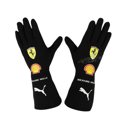 Charles Leclerc 2021 Ferrari F1 Racing Gloves - HH Racewears image 1