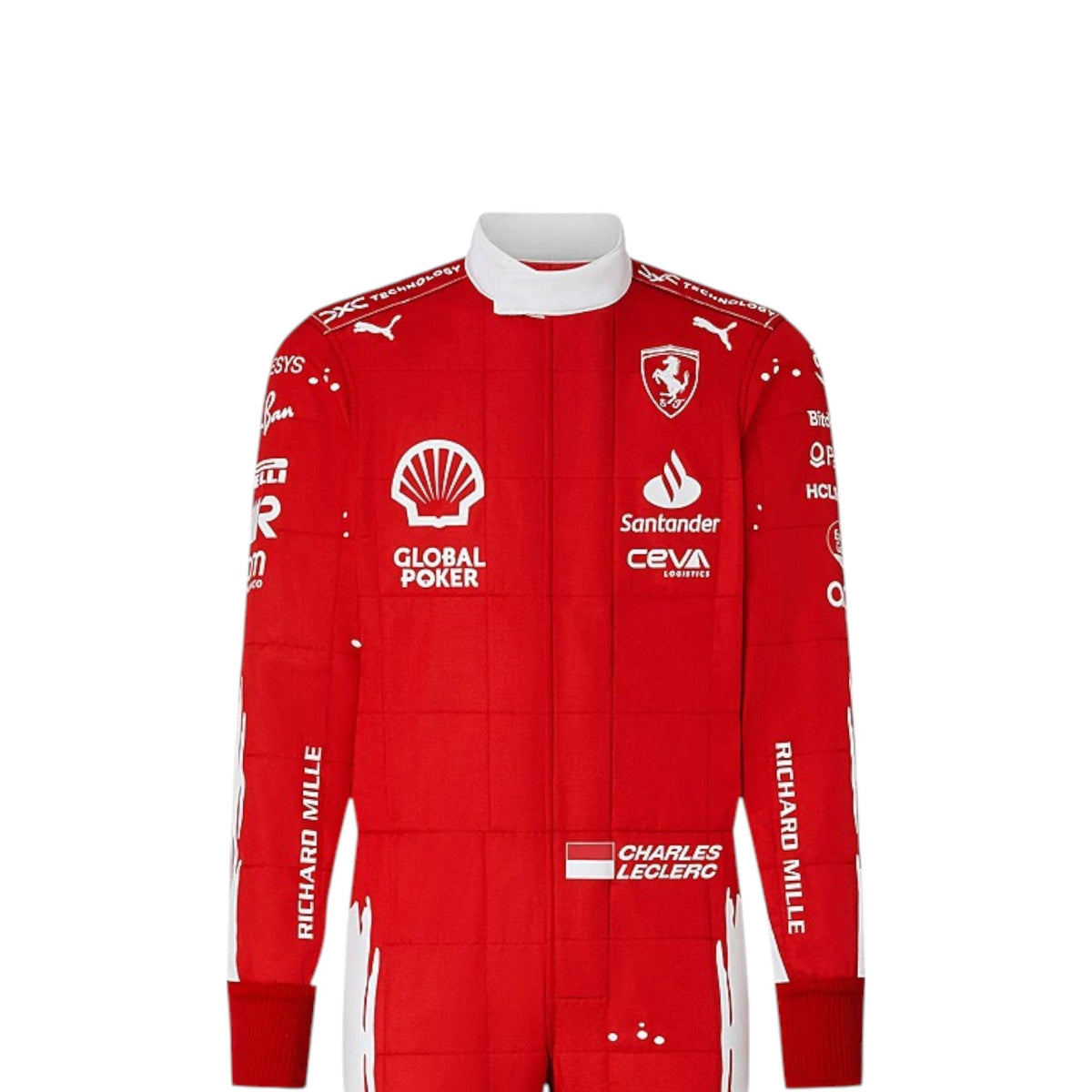 Charles Leclerc 2023 Ferrari (Las Vegas GP Special Edition) F1 Race Suit - HH Racewears image 1