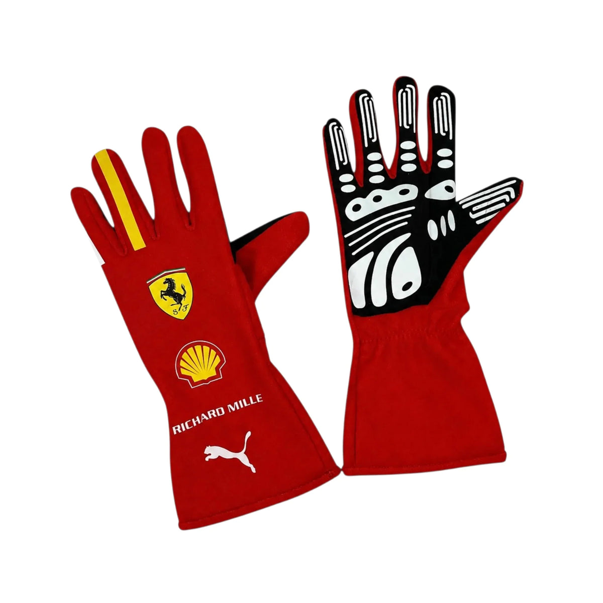 Charles Leclerc 2024 Ferrari F1 Racing Gloves - HH Racewears image 1