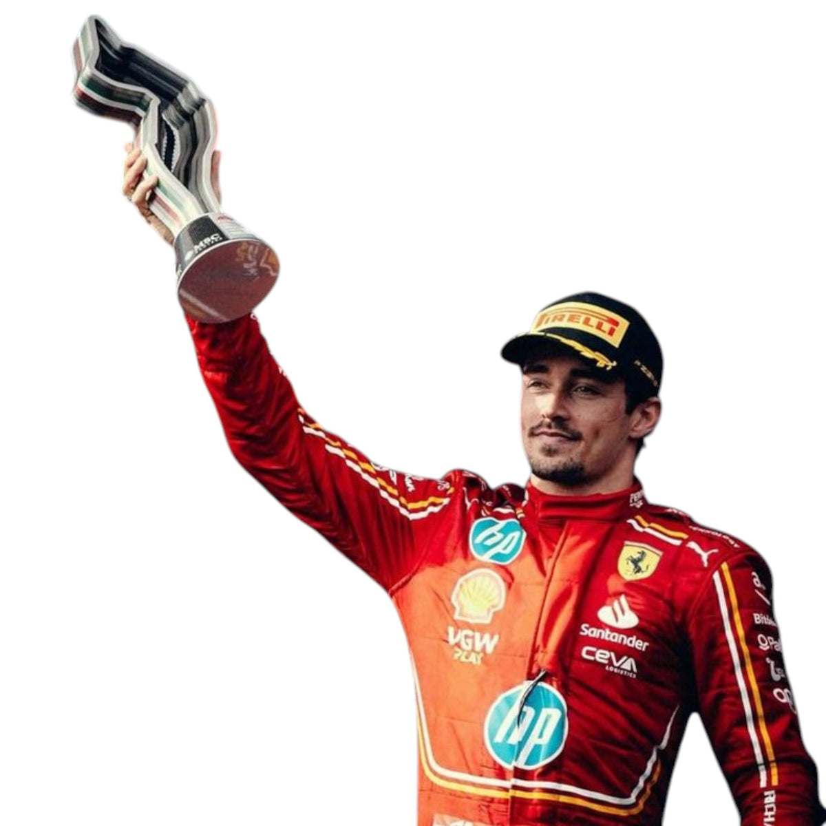 Charles Leclerc 2024 Ferrari Monaco GP F1 Race Suit - HH Racewears image 2
