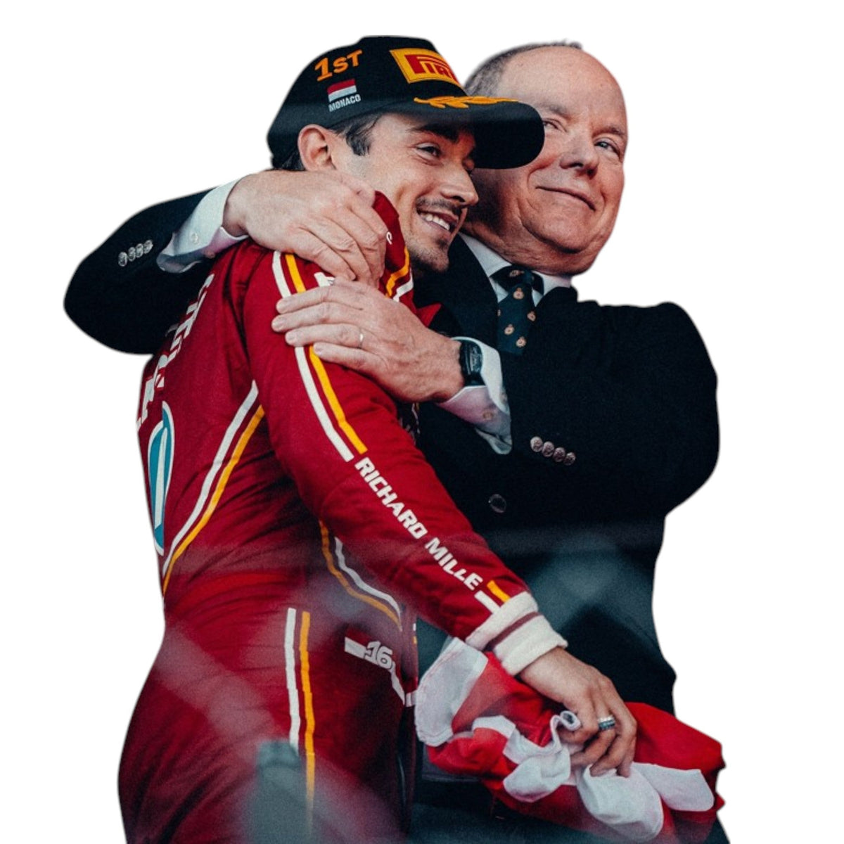 Charles Leclerc 2024 Ferrari Monaco GP F1 Race Suit - HH Racewears image 5