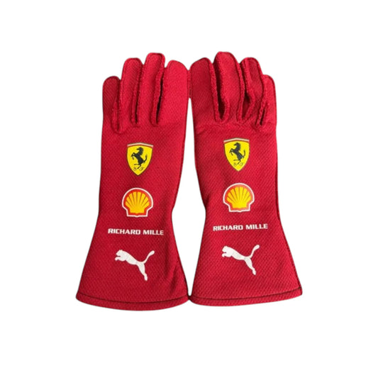 Charles Leclerc 2025 Ferrari F1 Racing Gloves - HH Racewears image 1