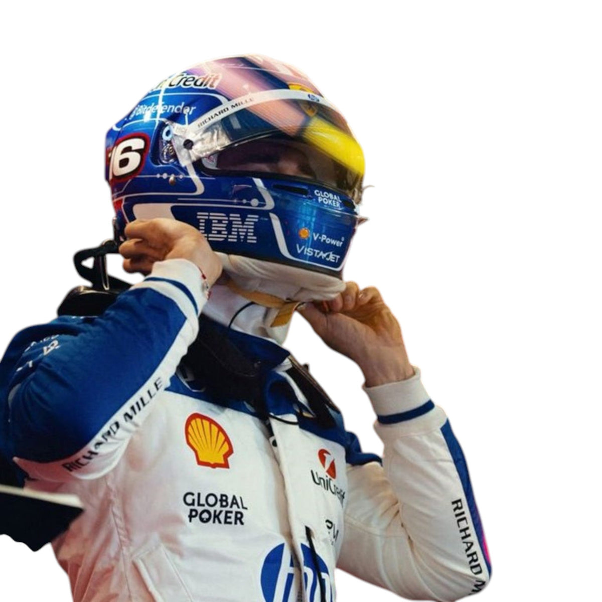 Charles Leclerc 2025 Ferrari Miami GP F1 Race Suit - HH Racewears image 2