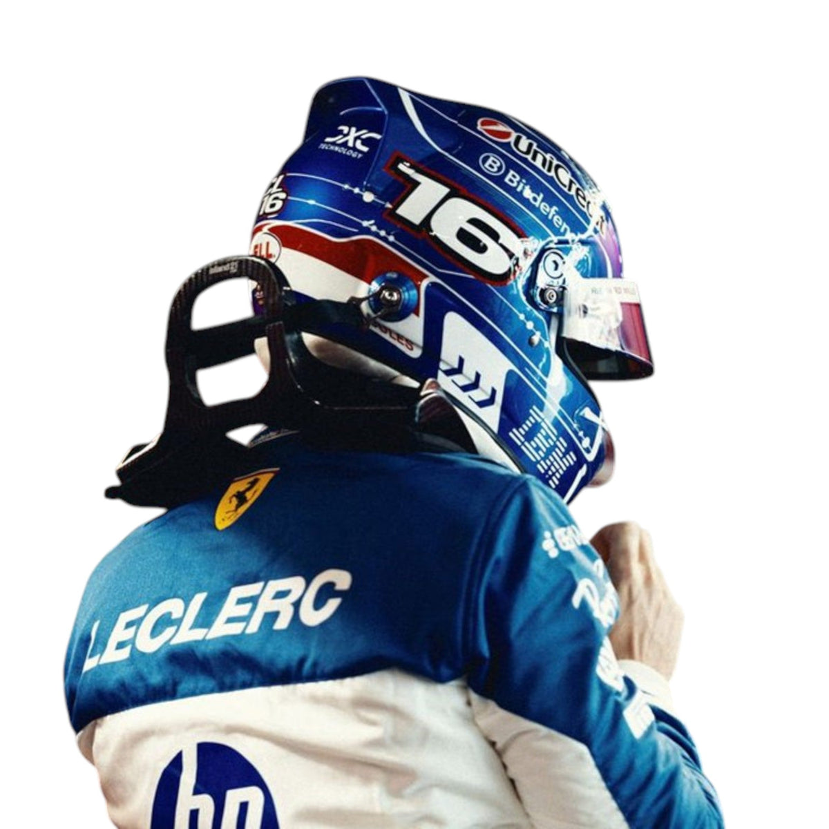 Charles Leclerc 2025 Ferrari Miami GP F1 Race Suit - HH Racewears image 3