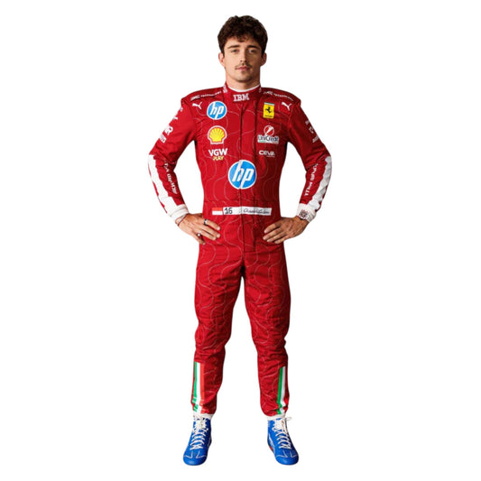Charles Leclerc 2025 Ferrari Monza GP F1 Race Suit - HH Racewears image 1