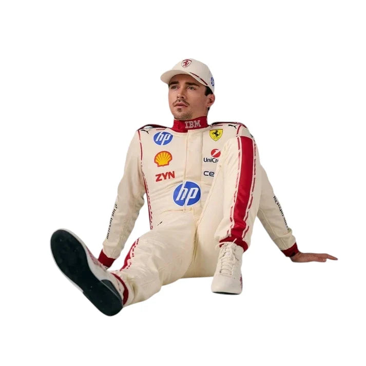 Charles Leclerc 2026 Ferrari Monaco GP F1 Race Suit - HH Racewears image 7