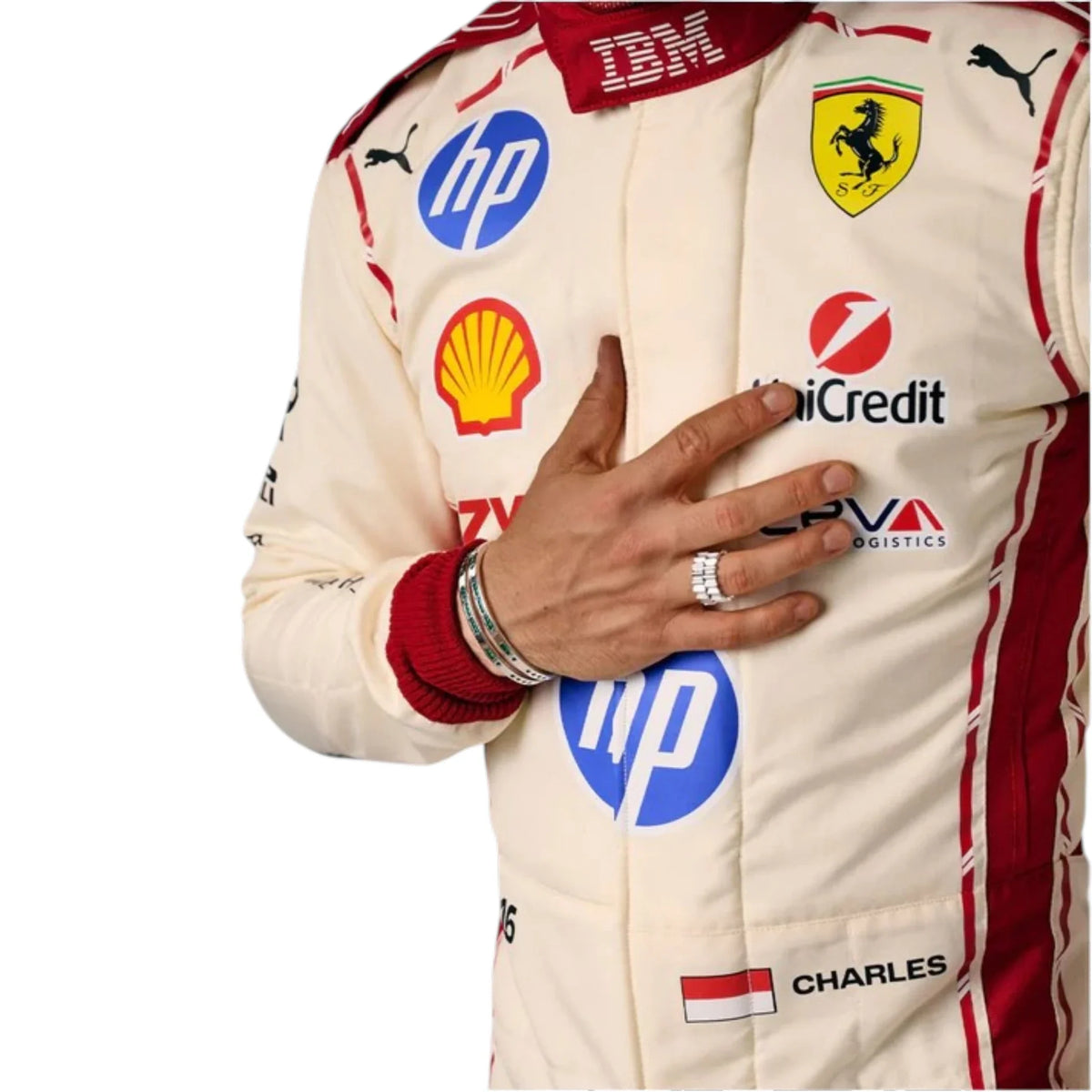 Charles Leclerc 2026 Ferrari Monaco GP F1 Race Suit - HH Racewears image 9