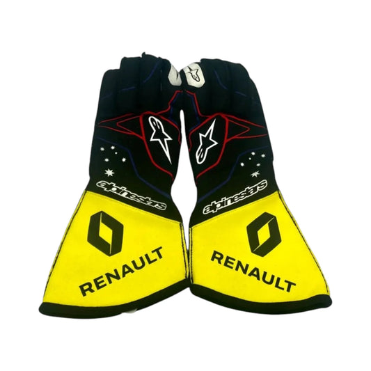 Daniel Ricciardo 2020 Renault F1 Racing Gloves - HH Racewears image 1