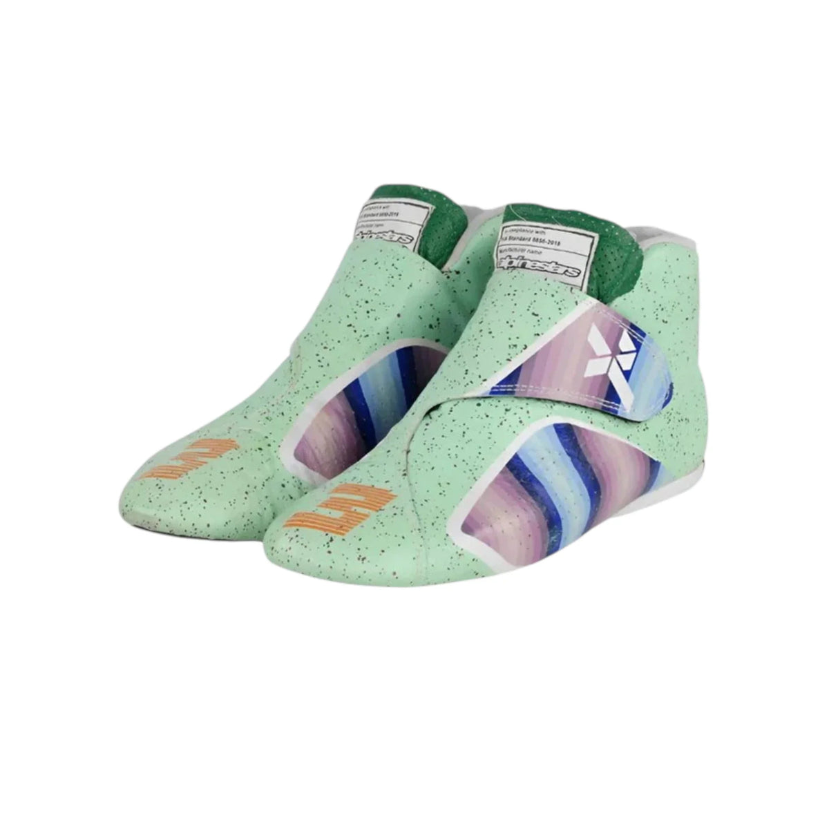 Daniel Ricciardo 2021 Mclaren Honey Badge Italian GP F1 Racing Shoes - HH Racewears image 1