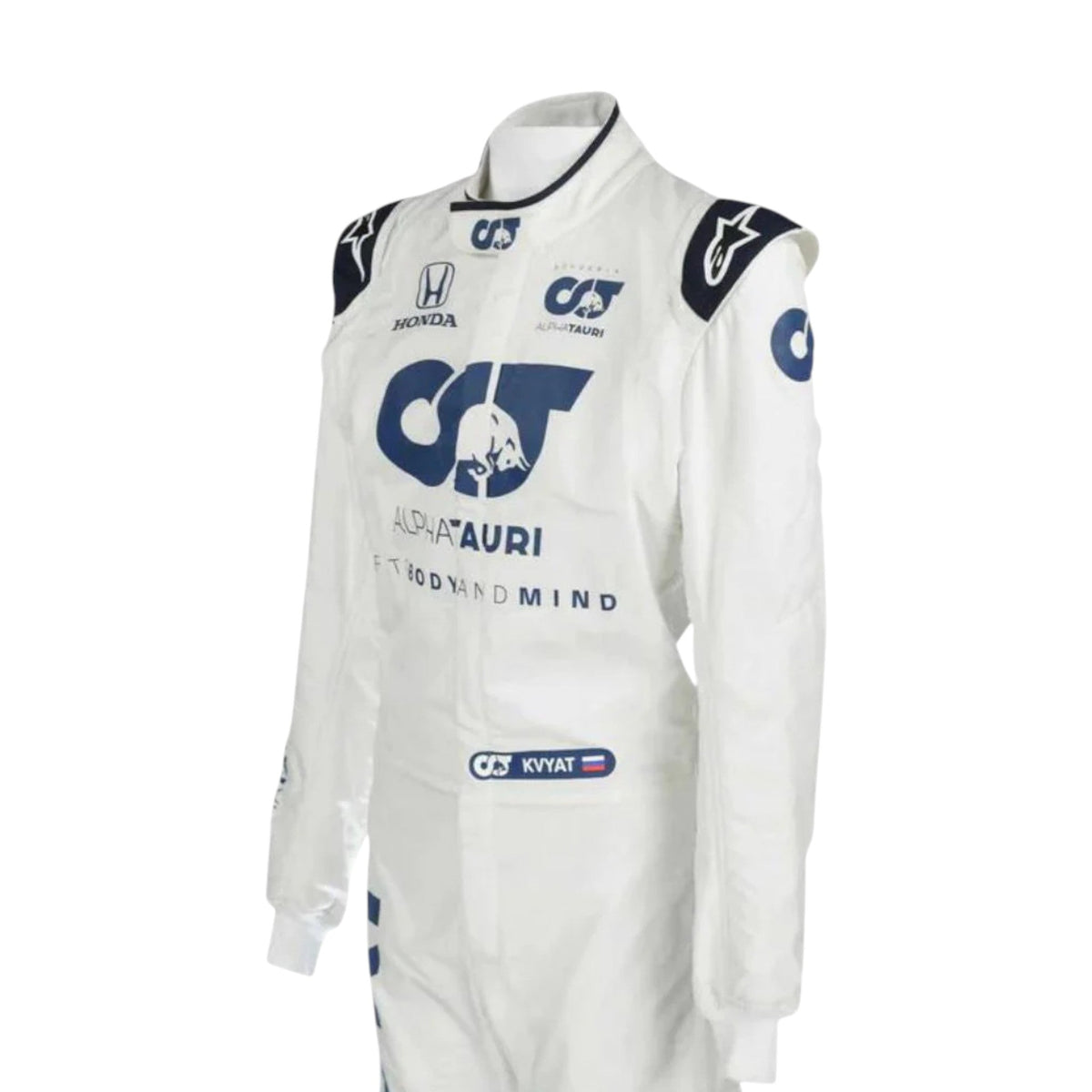 Daniil Kvyat 2020 Alphatauri F1 Race Suit - HH Racewears image 2